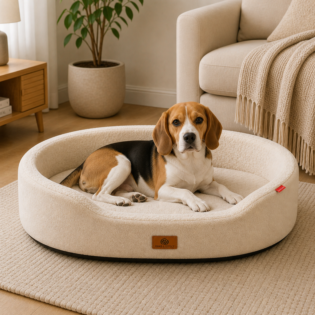Orthopedic Memory Foam Dog Bed with Waterproof Cover
