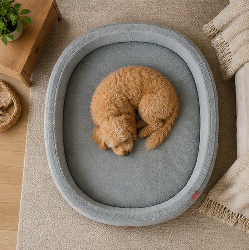 Orthopedic Memory Foam Dog Bed with Waterproof Cover